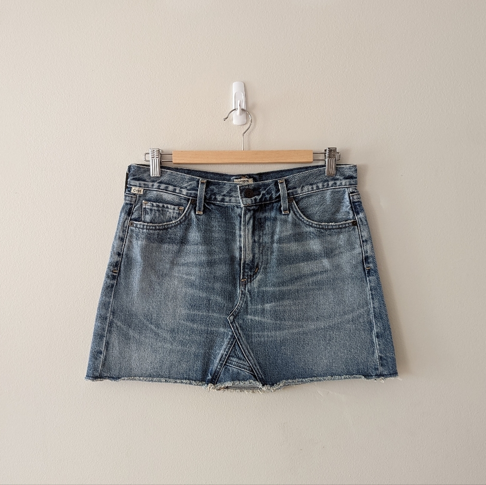 Citizens of Humanity Mini Jean Skirt